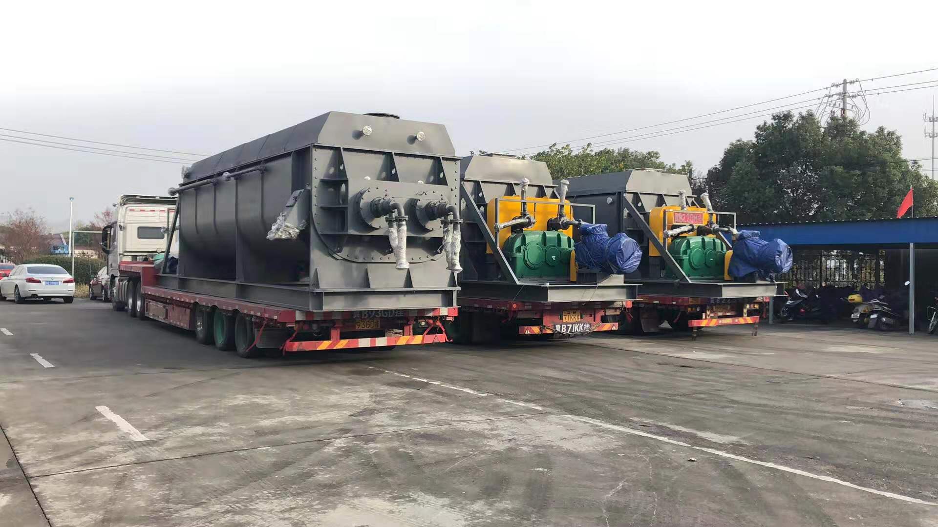 10月10日J(rèn)YS-300型漿葉干燥機發(fā)貨！